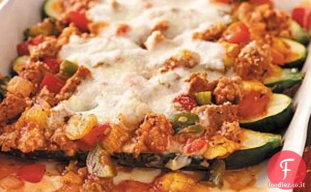 Zucchini ripieni impertinenti