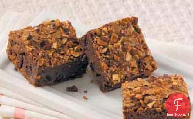 Brownies di ciliegia al cioccolato fondente