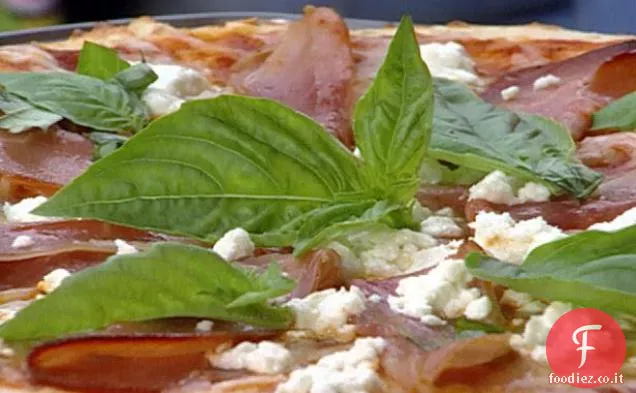 Prosciutto e Formaggio di Capra Pizza