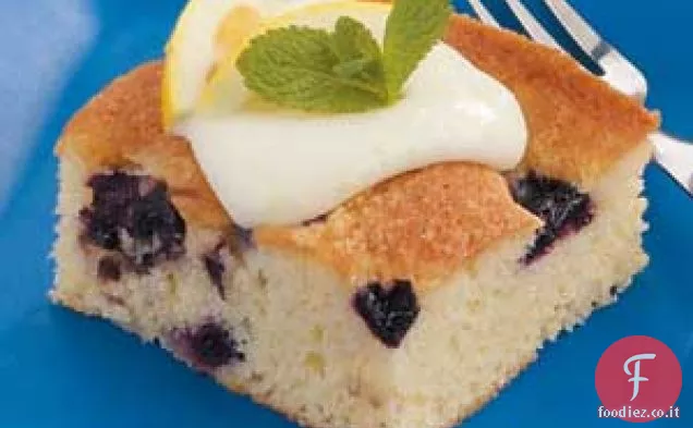 Torta di ciliegie al limone