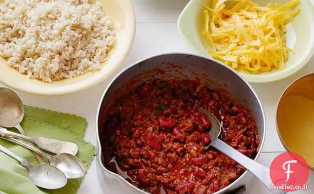 Weeknight Due fagioli Chili