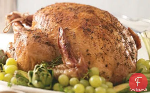Tacchino arrosto alle erbe