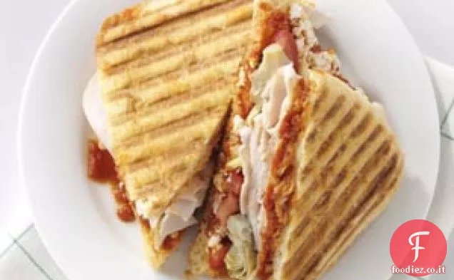 Mediterranean Turkey Panini