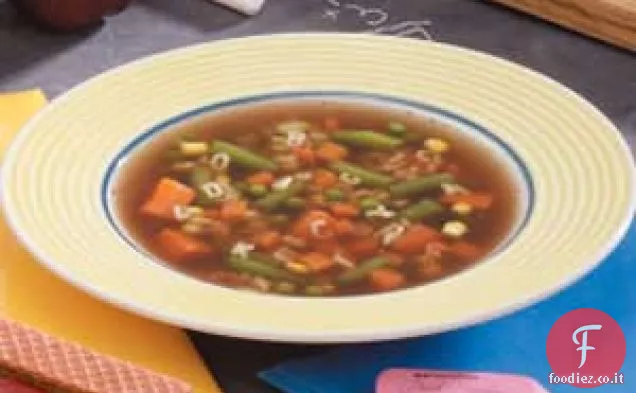 Zuppa di verdure ABC