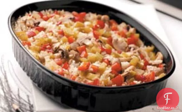 Veggie Mushroom Rice