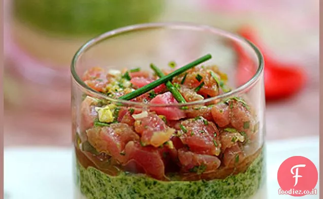 Preparazione per un antipasto di Capodanno-Préparation d'une entrée de réveillon