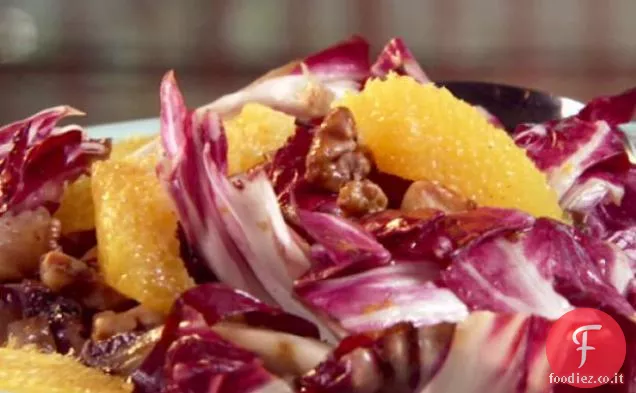 Radicchio alla griglia e Insalata di Noci