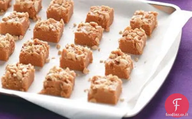 Butterscotch Burro di arachidi Fudge