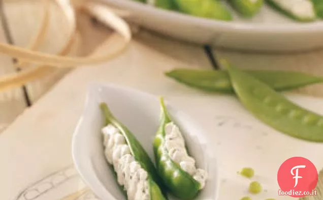Piselli primaverili piuttosto ripieni