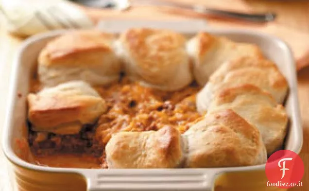 Cheeseburger Biscuit Bake