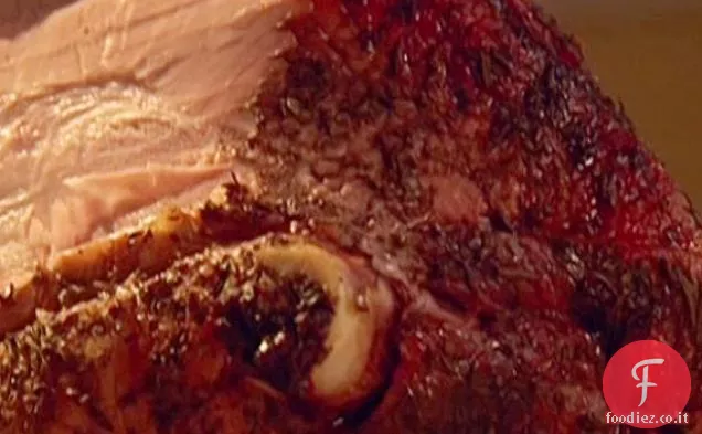 Prosciutto fresco in crosta di erbe