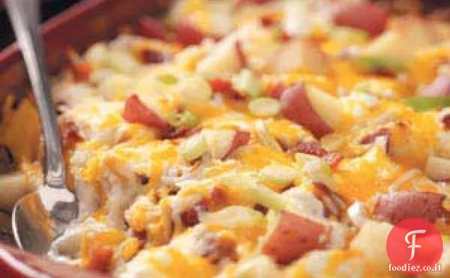Casseruola di patate due volte al forno