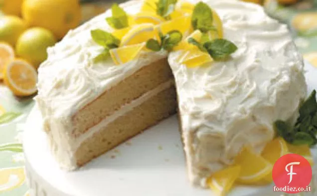 Torta a strati di limonata