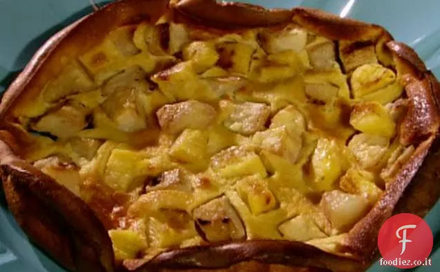 Clafoutis di frutta alla griglia