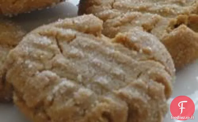 Biscotti al burro di arachidi-Senza glutine