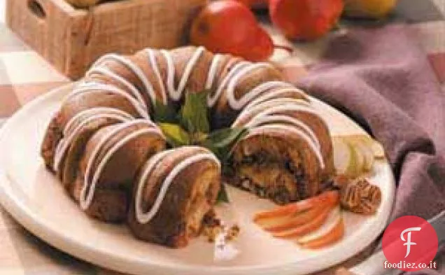 Torta di pere al mirtillo