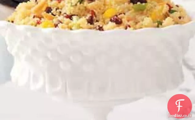 Insalata di couscous ai mirtilli rossi