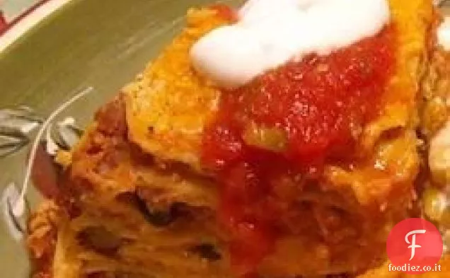 Sette strati Tortilla Pie