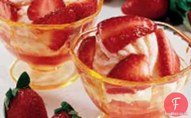 Salsa di fragole fresche