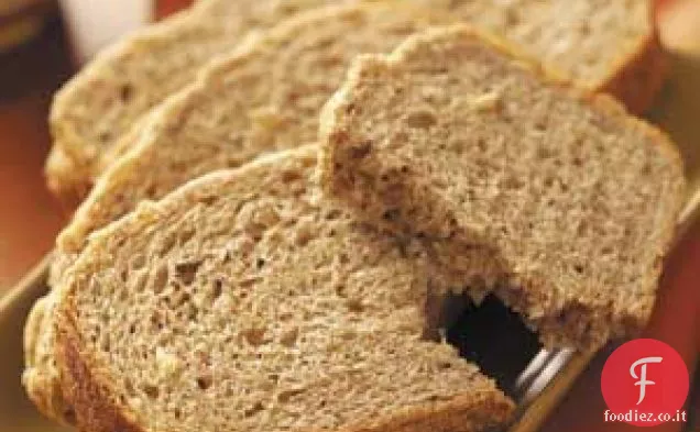 Pane di grano alla nocciola