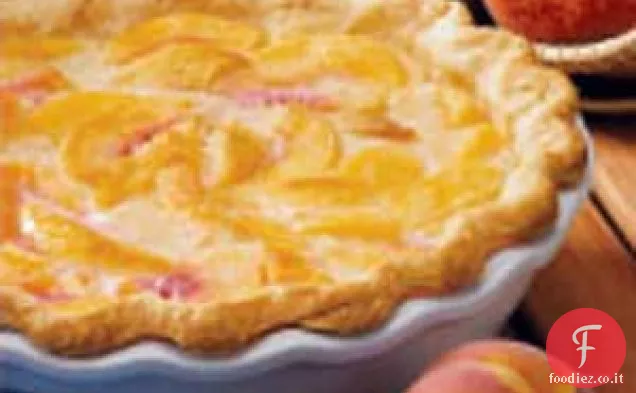 Torta di pesca facile