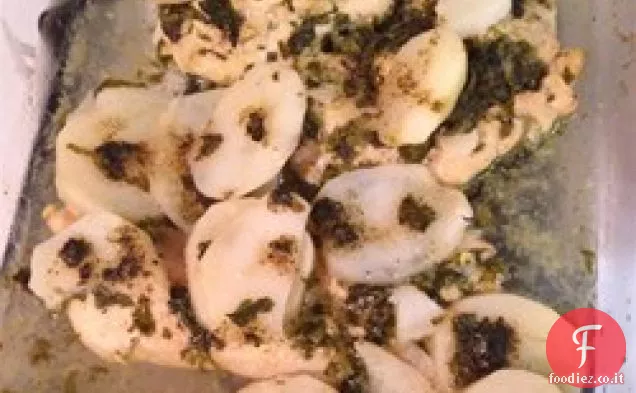 Pollo al coriandolo al limone
