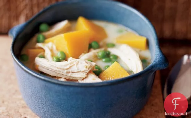 Zuppa di pollo e aglio