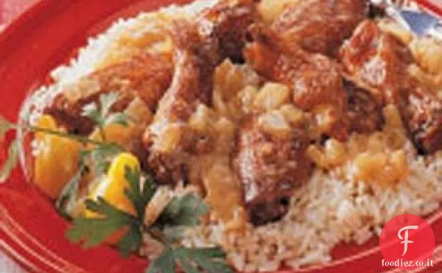 Ali di pollo Fricassea