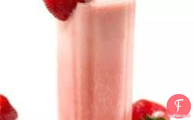 Fresh Strawberry Banana Sunrise Smoothie con dolcificante naturale Truvia® 