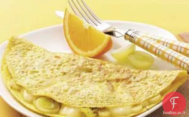 Omelette di Porro ' n ' Brie