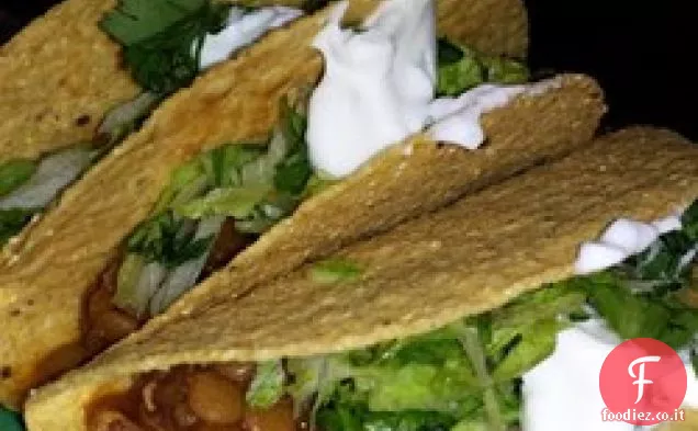 Gustosi tacos di lenticchie