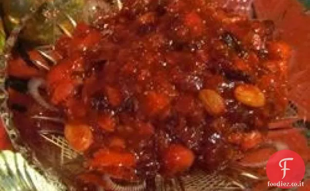 Chutney di albicocca / mirtillo