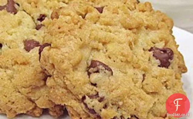 Biscotti al cioccolato di riso croccante