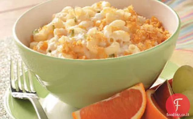 Maccheroni zippy e formaggio