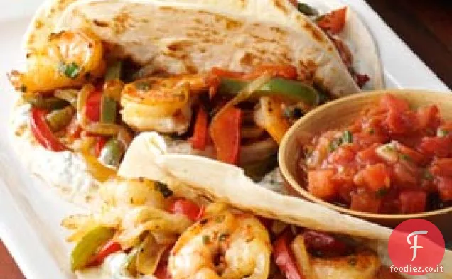 Gamberi Fajitas