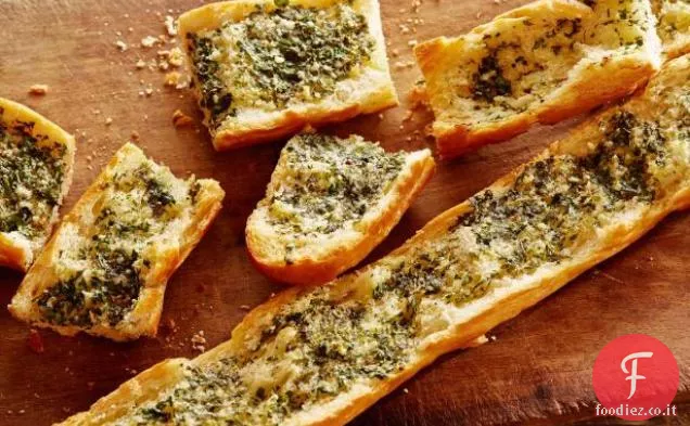 Pane all'aglio alle erbe