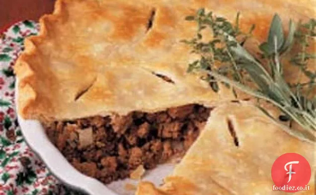 Torta di carne canadese
