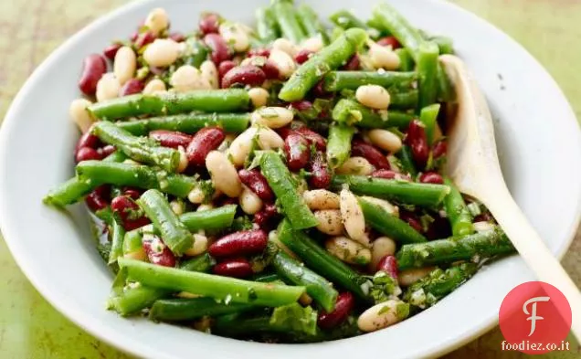 Tre insalata di fagioli