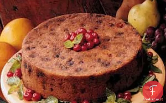 Torta festiva di mirtilli rossi