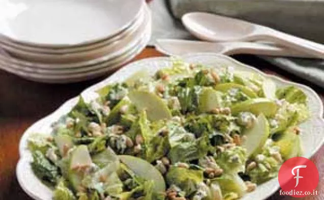 Insalata romana di formaggio blu