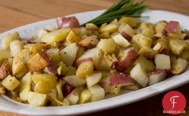 Facile patate arrosto con aglio ricetta