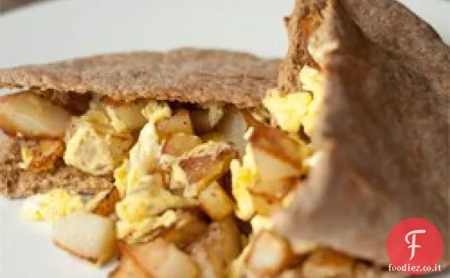 Colazione veloce in una Pita
