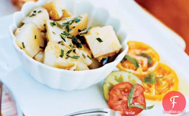 Aglio fracassato-Insalata di patate