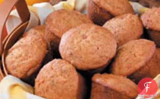 Muffin alle spezie al pomodoro