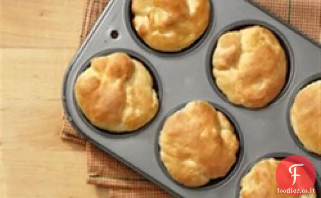 Rotoli di panna acida