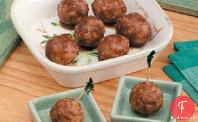 Polpette al burro di mele