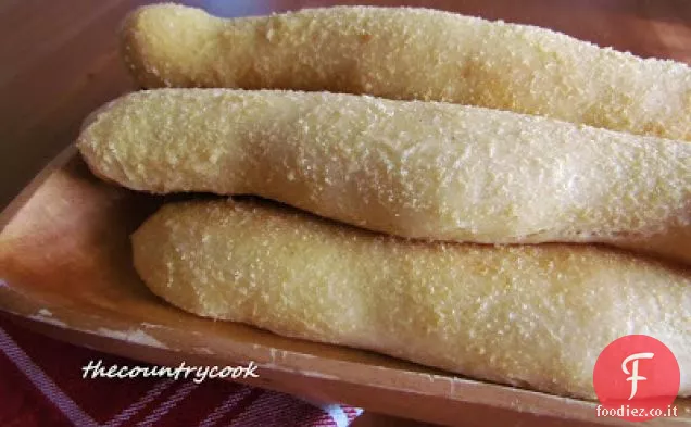 Grissini all'aglio