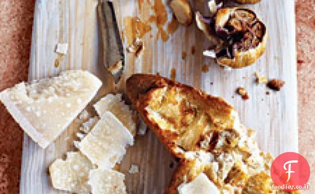 Baguette con Parmigiano e Aglio arrosto