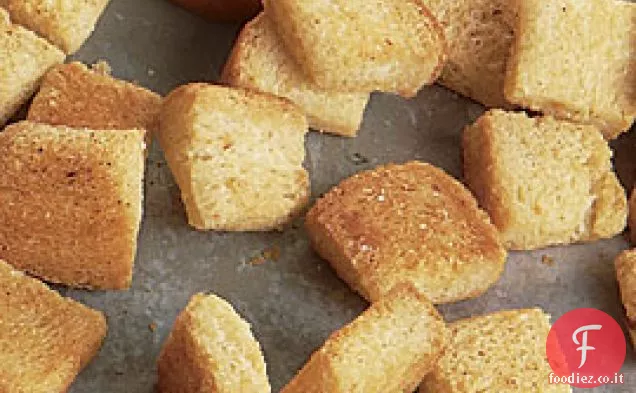 Crostini di burro all'aglio