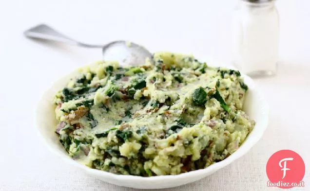Purè di patate verdi